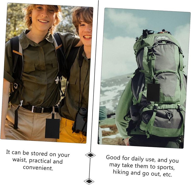 Large Waterproof Keychain Storage Bag With Cool Tag Outdoor Compartment Holder 1 Pack - Image 2